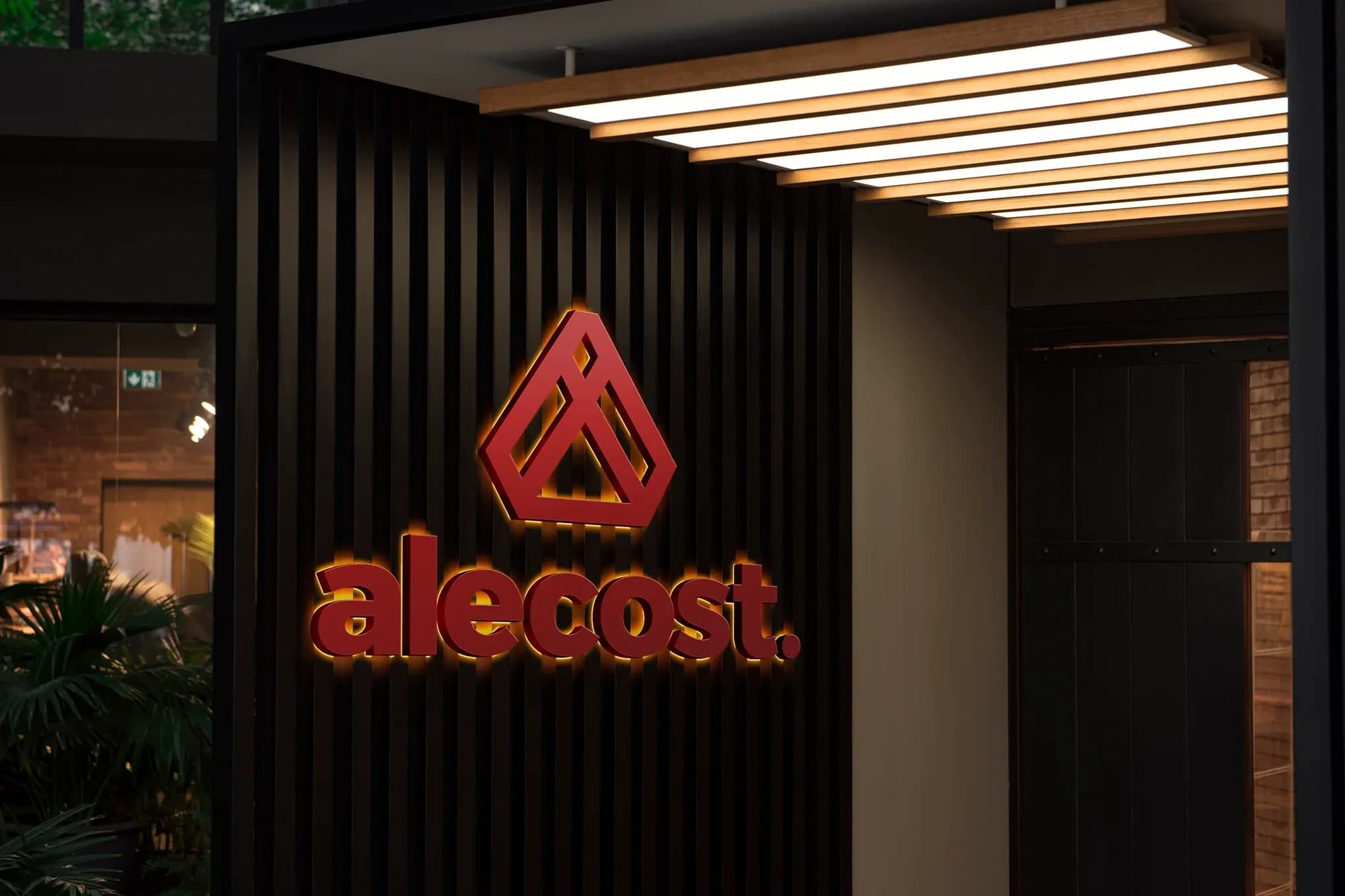 Буквы с контражурной подсветкой (Эффект ореола)