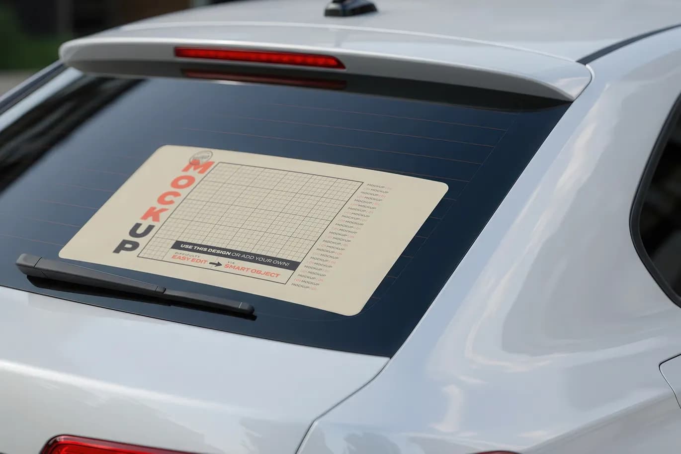 Магнитные наклейки (Съемная реклама)