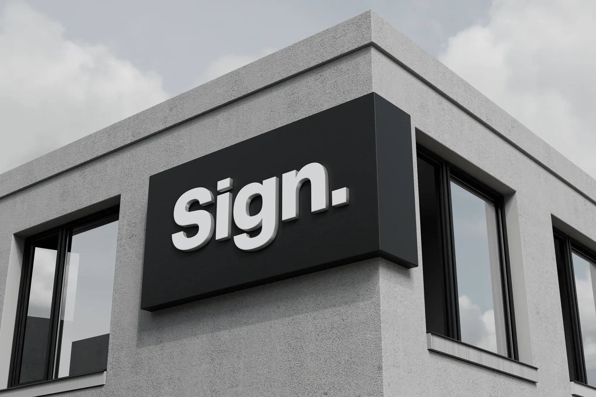 Световые буквы с лицевой подсветкой