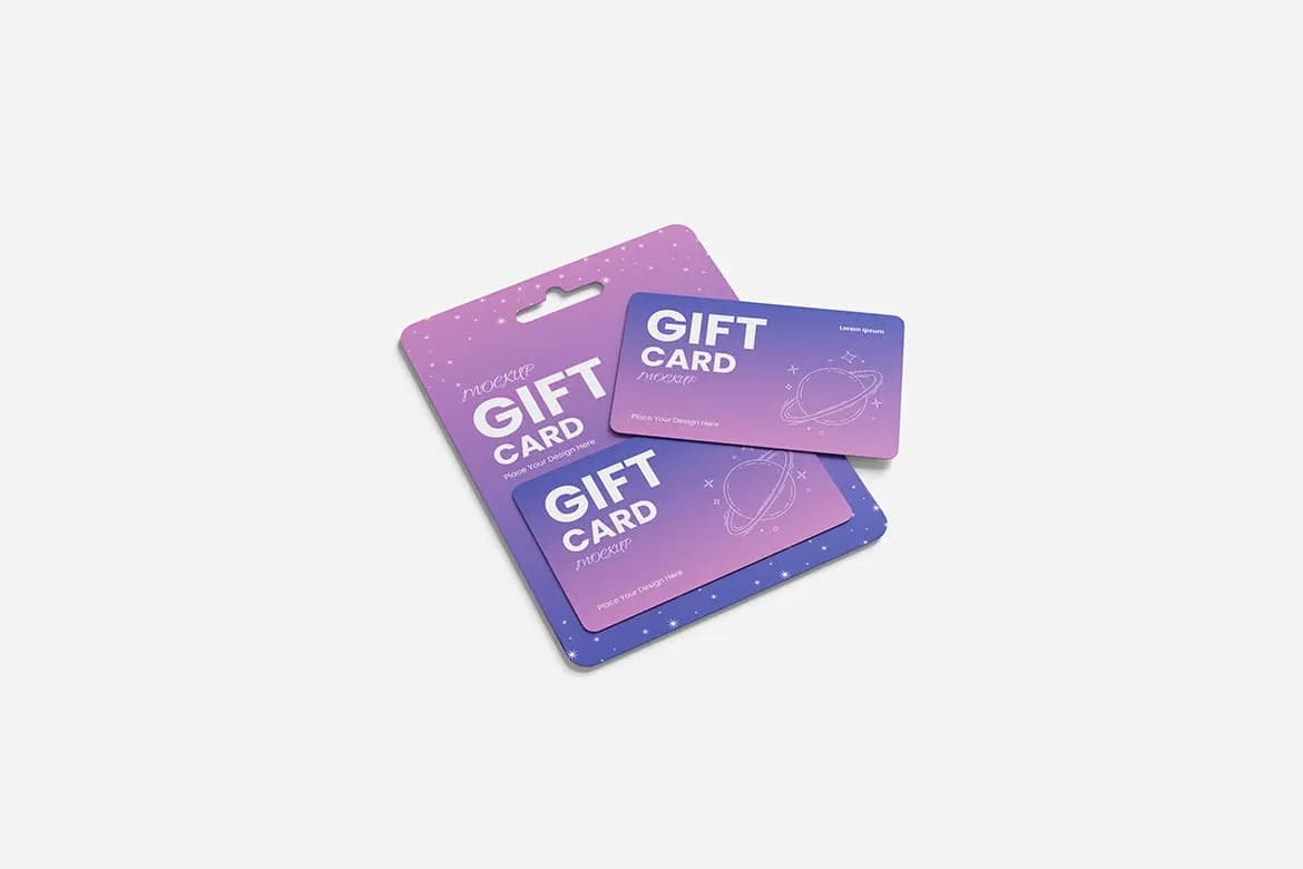 Подарочные сертификаты на пластике